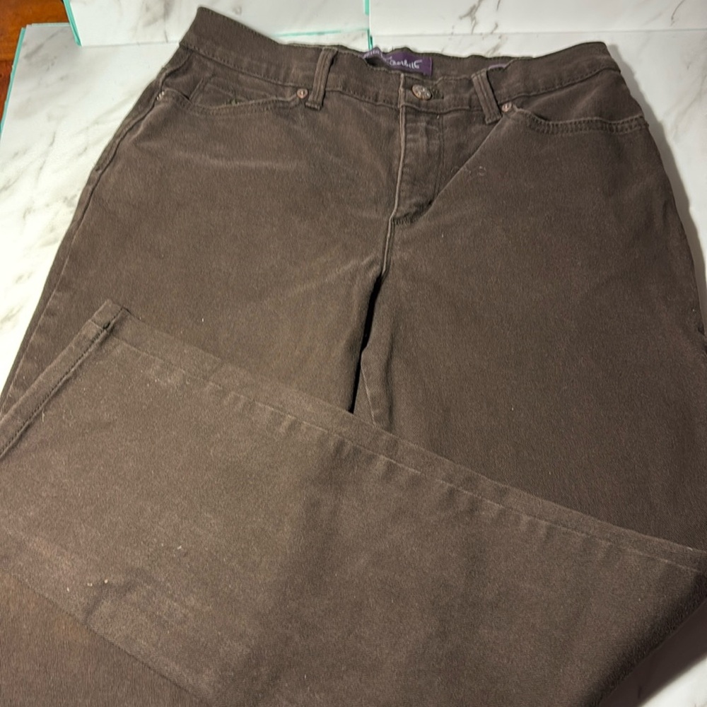 Gloria Vanderbilt Size 6 Missy Brown Jeans